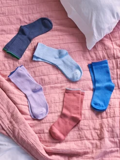 New Barnestrømper, Fempakning 31/33 Klær|Strømper Og Sko