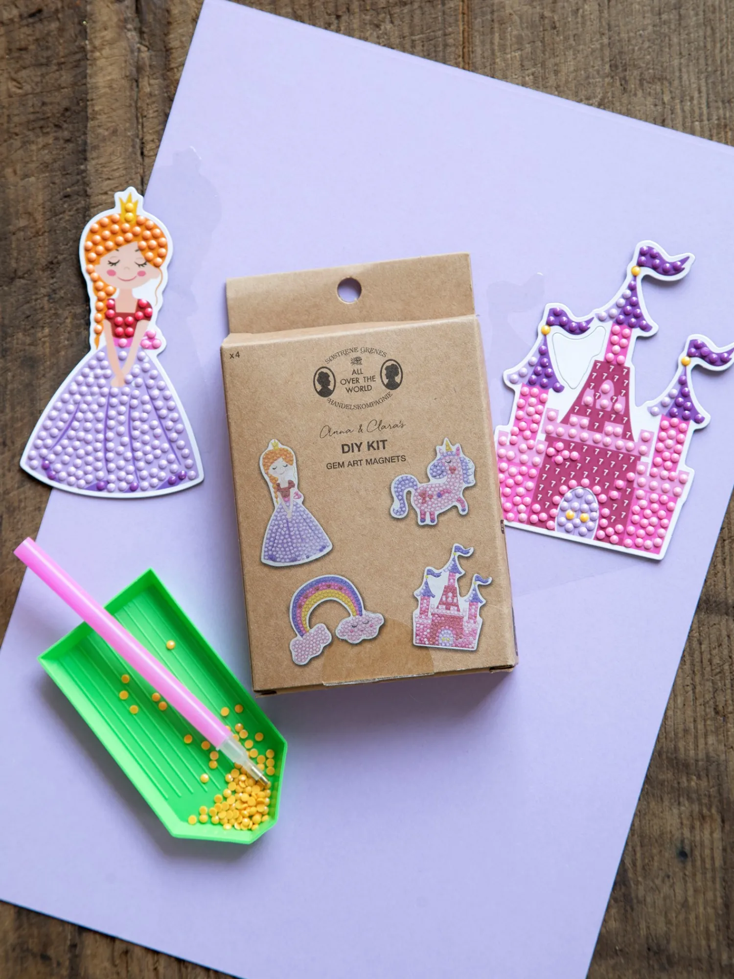 Best DIY-diamantmalemagneter Diy-Sett