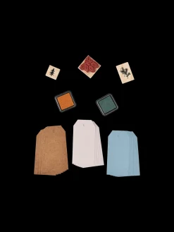 Hot DIY-manilastempelsett Jule­Innpakning|Diy-Sett