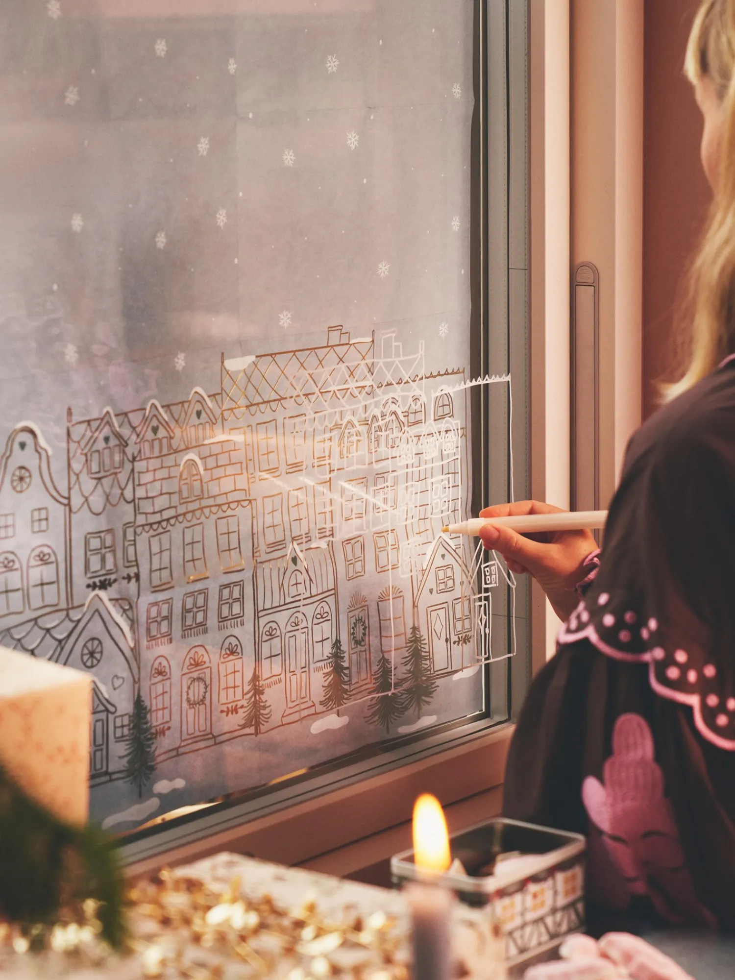 New DIY-sett For Vinduskrittkunst Julepynt|Hobby Redskaper