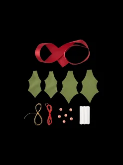 Online DIY-sett Kristtorn Julepynt|Diy-Sett