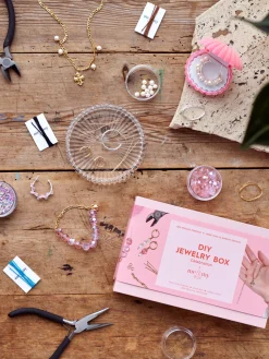 Clearance DIY-smykkeboks Celebration Diy-Sett|Smykker Og Perler