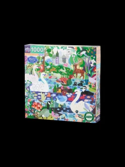 New Ducks In The Clearing-puslespill 1000 Brikker Puslespill Og Spill