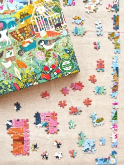 Discount English Hedgerow-puslespill Med 1000 Brikker Puslespill Og Spill