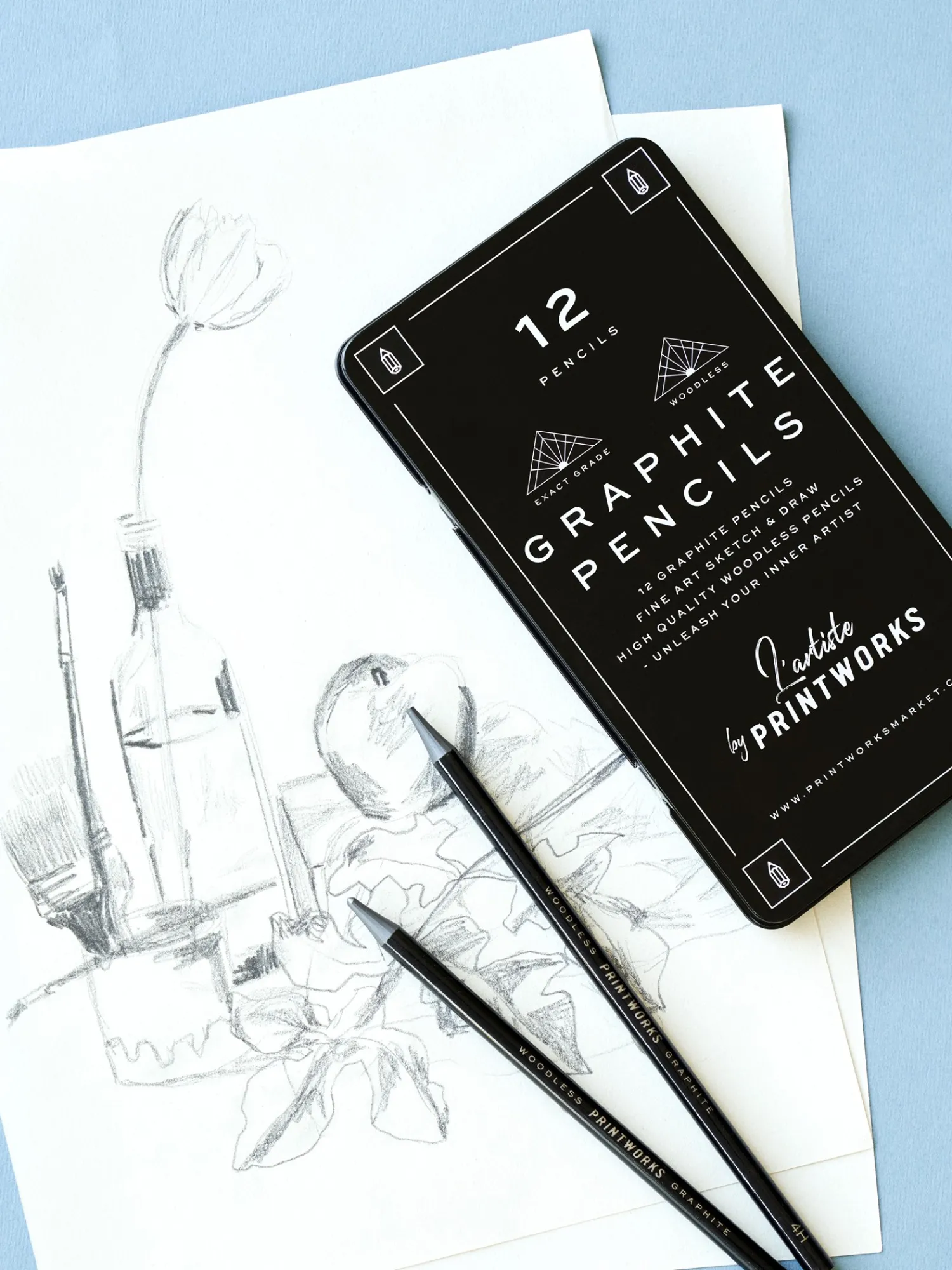 Online Fargeblyanter Av Grafitt Hobbymaling