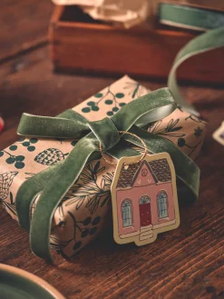 Discount Fløyelsbånd Jule­Innpakning|Gavebånd