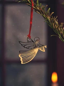 Sale Flyvende Engel-ornament Juletrepynt|Lysestaker