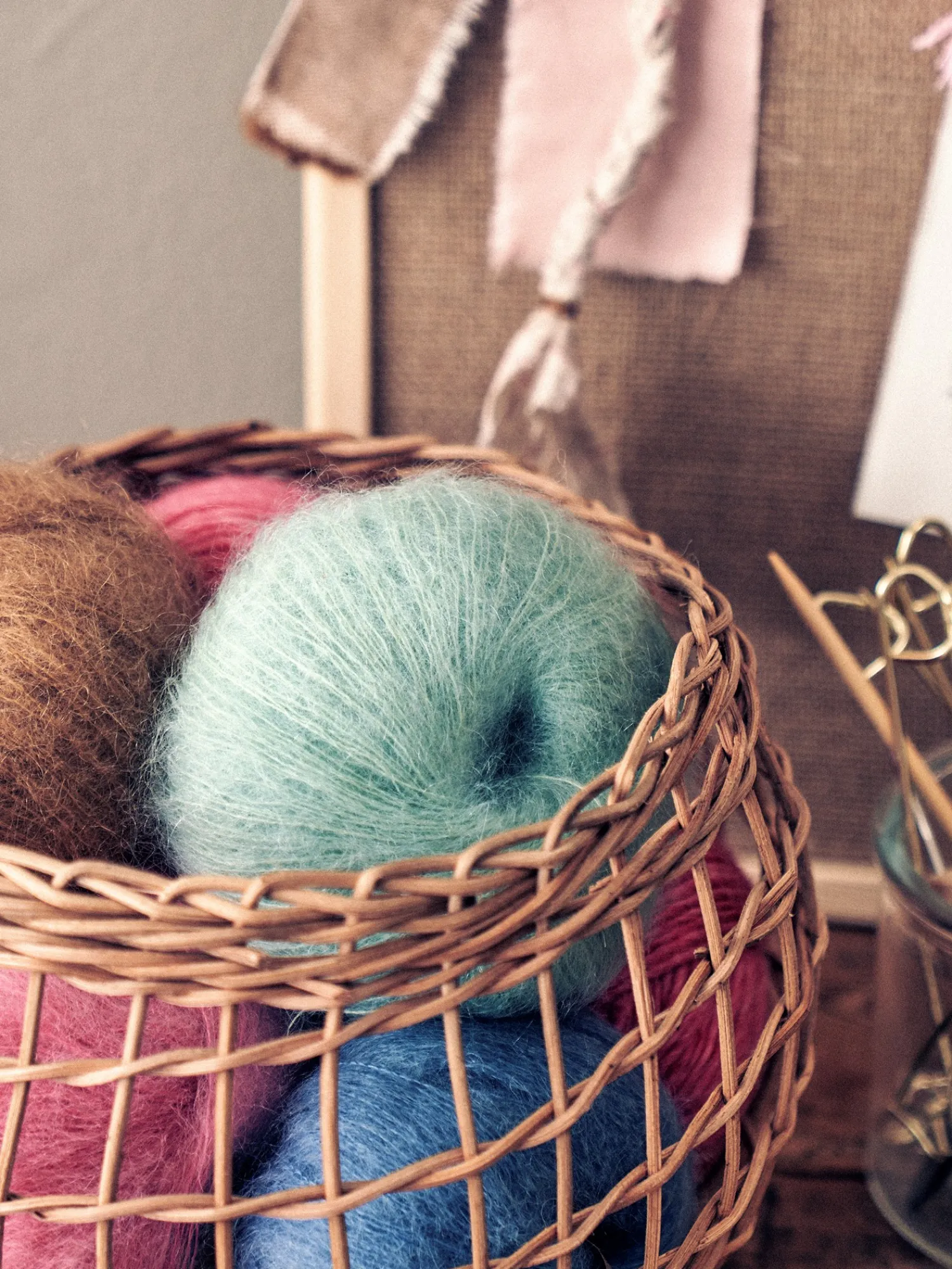 Best Garn Av Mohair Og Nylon Ullgarn