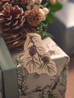 Online Gaveetiketter Jule­Innpakning|Kort