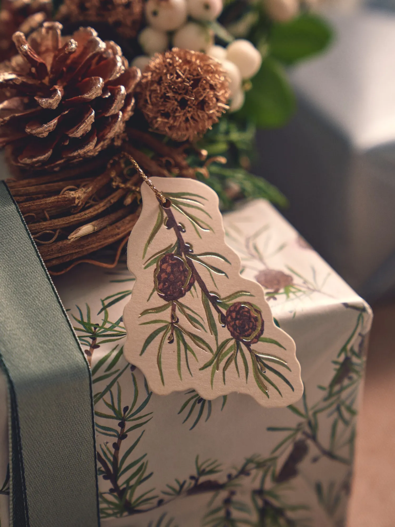 Online Gaveetiketter JuleInnpakning|Kort