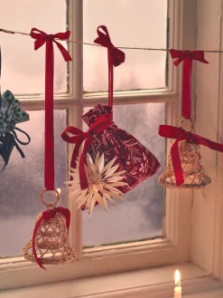 Gavepose Av Tekstil Jule­Innpakning|Gaveposer