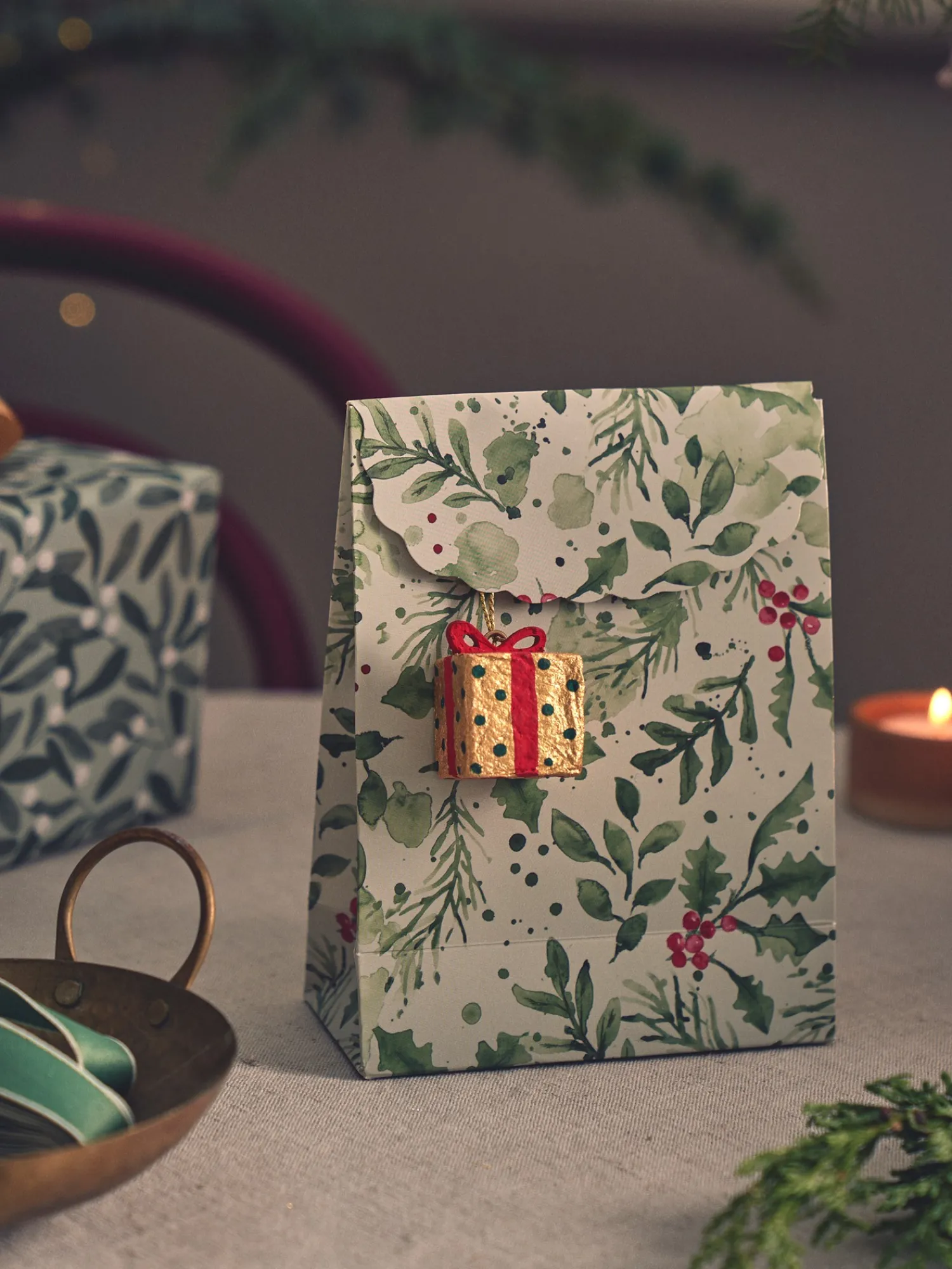 Sale Gavepose Formet Som En Konvolutt JuleInnpakning|Gaveposer