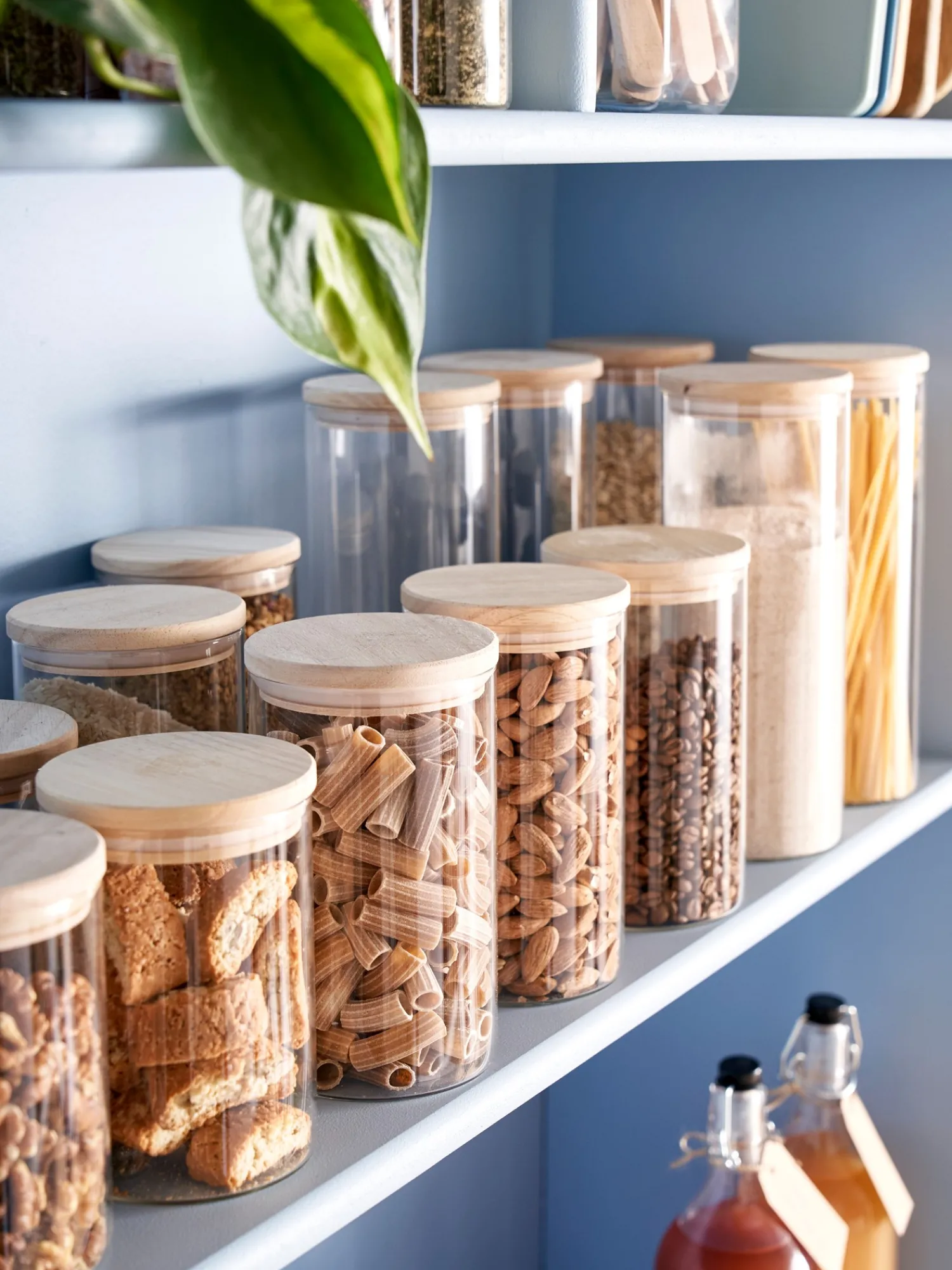 Best Glass Med Lokk - 2 Stk Kjøkkentilbehør