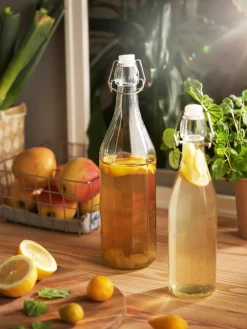 Online Glassflaske 1 Liter Kjøkkentilbehør