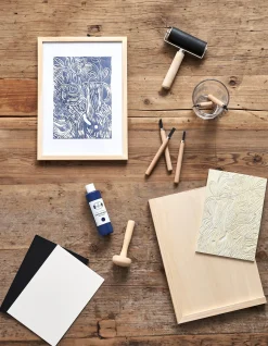 Outlet Gummiplate A5 For Linoleumstrykk Tilbehør Til Maling