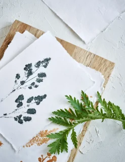 Outlet Håndlaget Papir Av Bomull A4 Skrivesaker