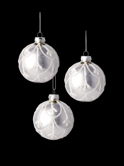 Outlet Julekuler - 3 Stk Julekuler|Juletrepynt