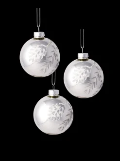 New Julekuler - 3 Stk Julekuler|Juletrepynt