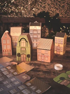 Clearance Julepapirhus Julepynt|Dekorasjon