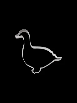 Kakeform Formet Som En Gås Bakeartiker