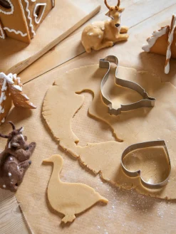 Kakeform Formet Som En Gås Bakeartiker