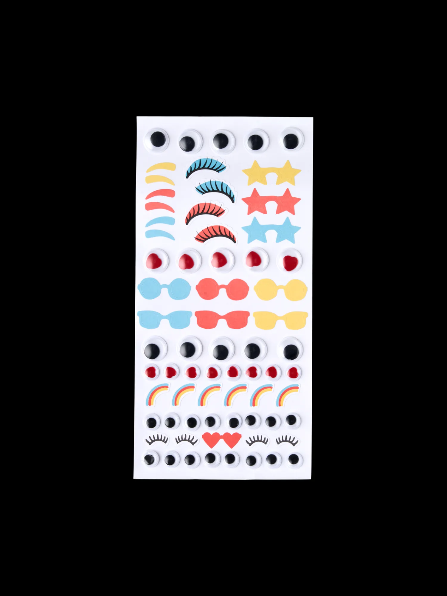 New Klistremerkesett Med Rulleøyne Klistremerker|Klistremerker Til Barn