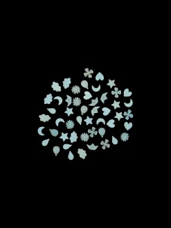 Outlet Konfetti Av Tre Festpynt