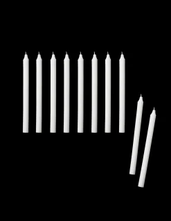 New Kronelys 29 Cm 10 Stk Lys|Koniske Lys