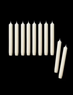 Hot Kronelys 19 Cm 10 Stk Lys|Koniske Lys