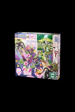 New Lavender Kitchen-puslespill Med 1000 Brikker Puslespill Og Spill