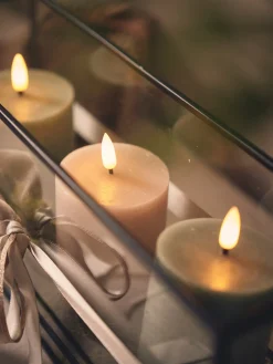 Outlet LED-kubbelys 10 Cm Julelys|Lys