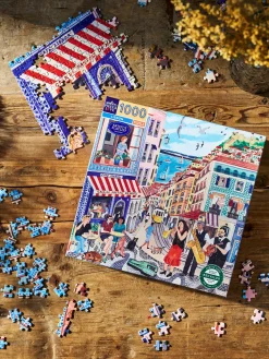 New Lissabon-puslespill Med 1000 Brikker Puslespill Og Spill