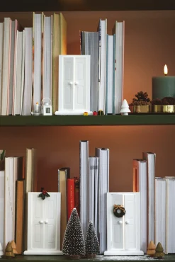 Clearance Liten Dobbeltdør Julepynt|Nissedør Og Tilbehør