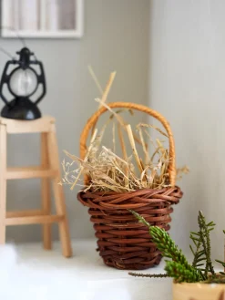 Discount Liten Kurv Julepynt|Nissedør Og Tilbehør