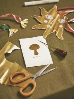 Clearance Messingplate Dekorasjon