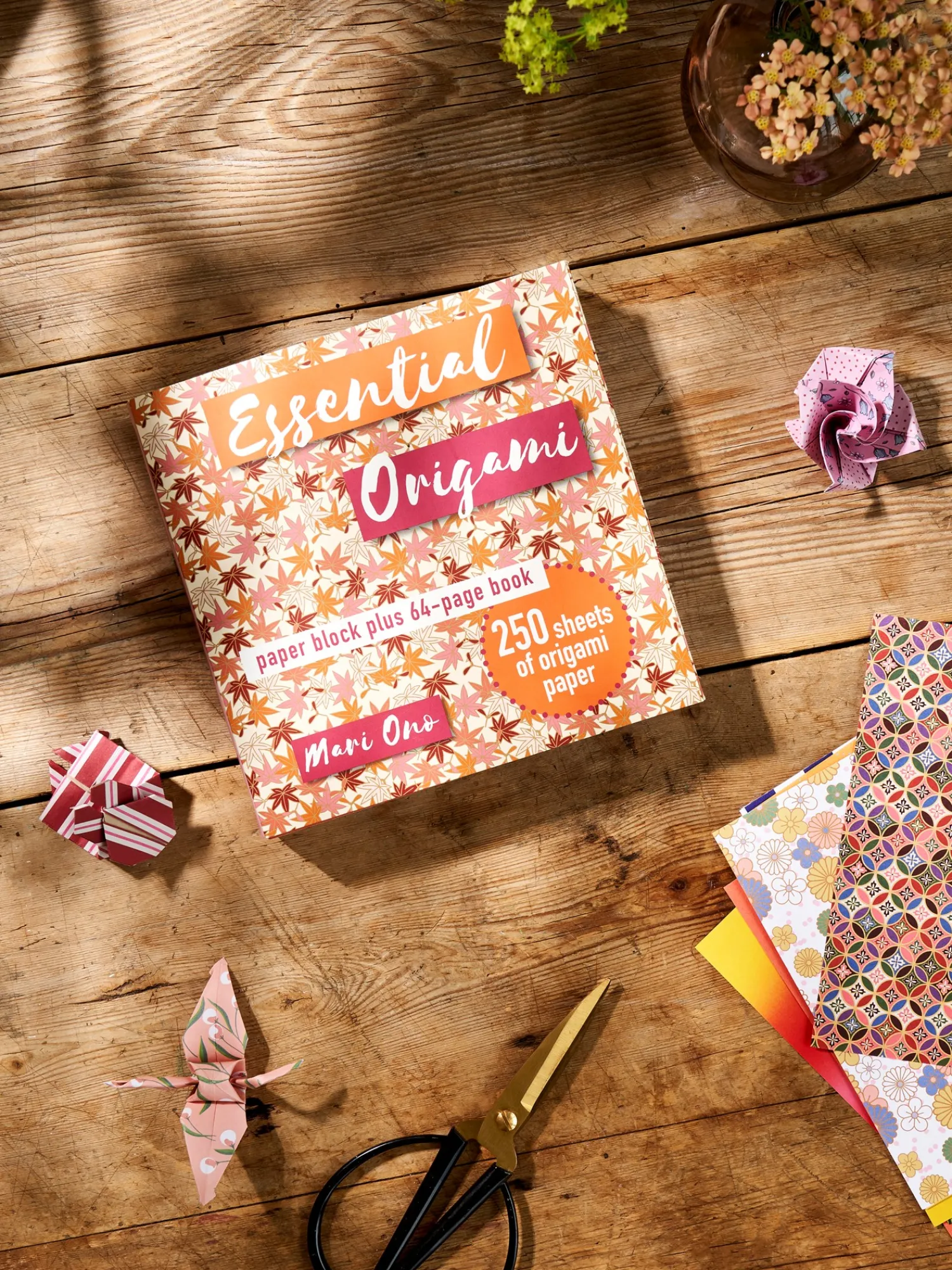 Hot Mindful Japanese Origami Salongbordbøker