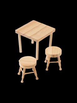 Hot Minibord Og -stoler Julepynt|Nissedør Og Tilbehør