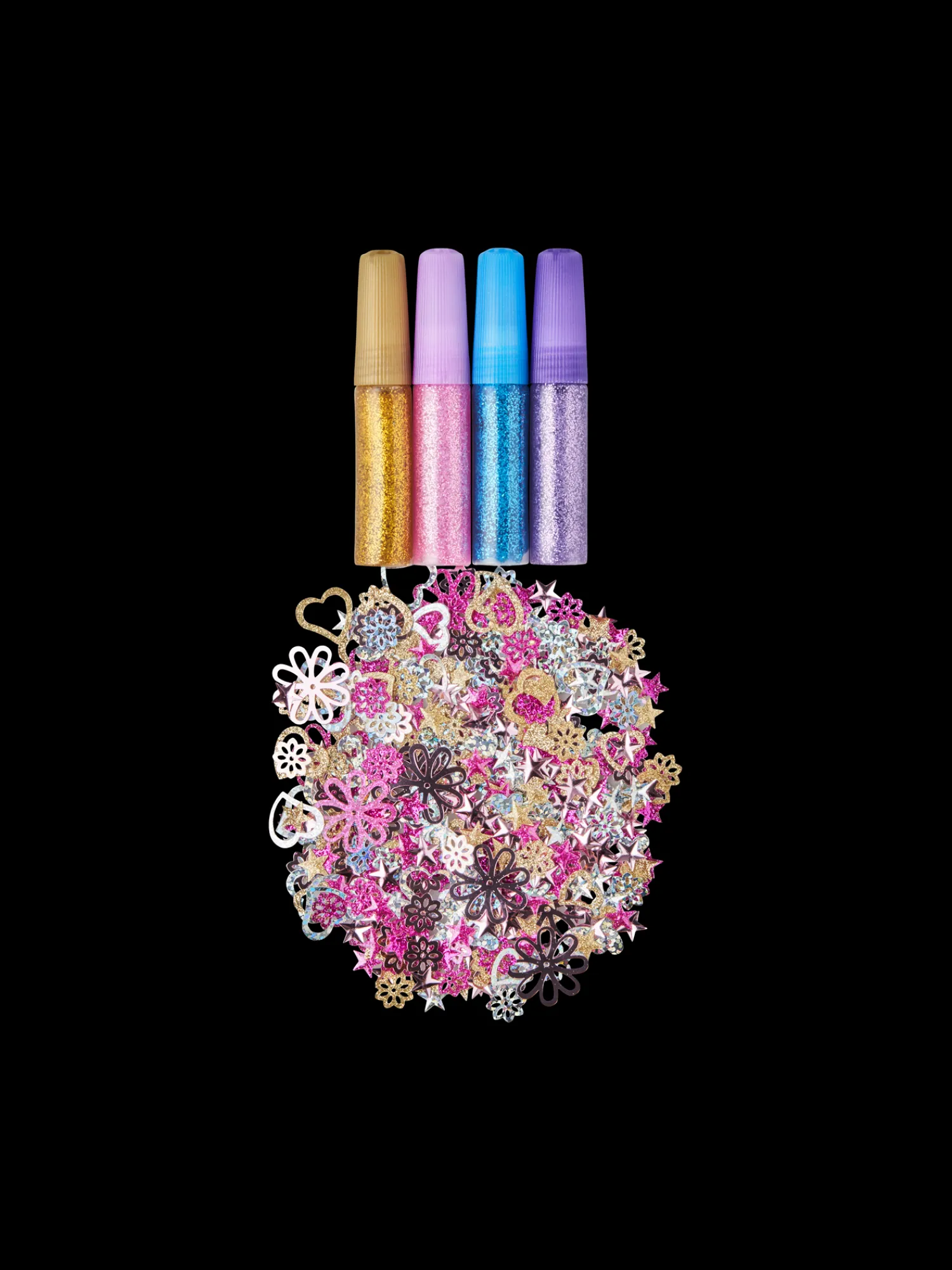 New Paljetter Og Glitterlim Hobby Redskaper