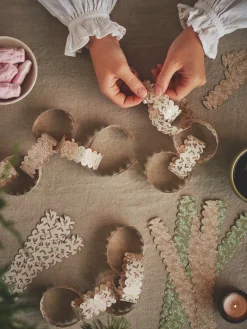 Sale Papirgirlanderstrimler Julepynt|Dekorasjon