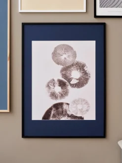 Hot Passepartout Blue – 50 X 70 / 40 X 50 Cm Rammer Og Plakater