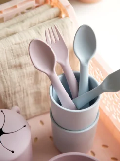 Outlet Sett Med Skje Og Gaffel Barneservise