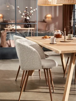 Best Stol Med Boucléstoff Stoler