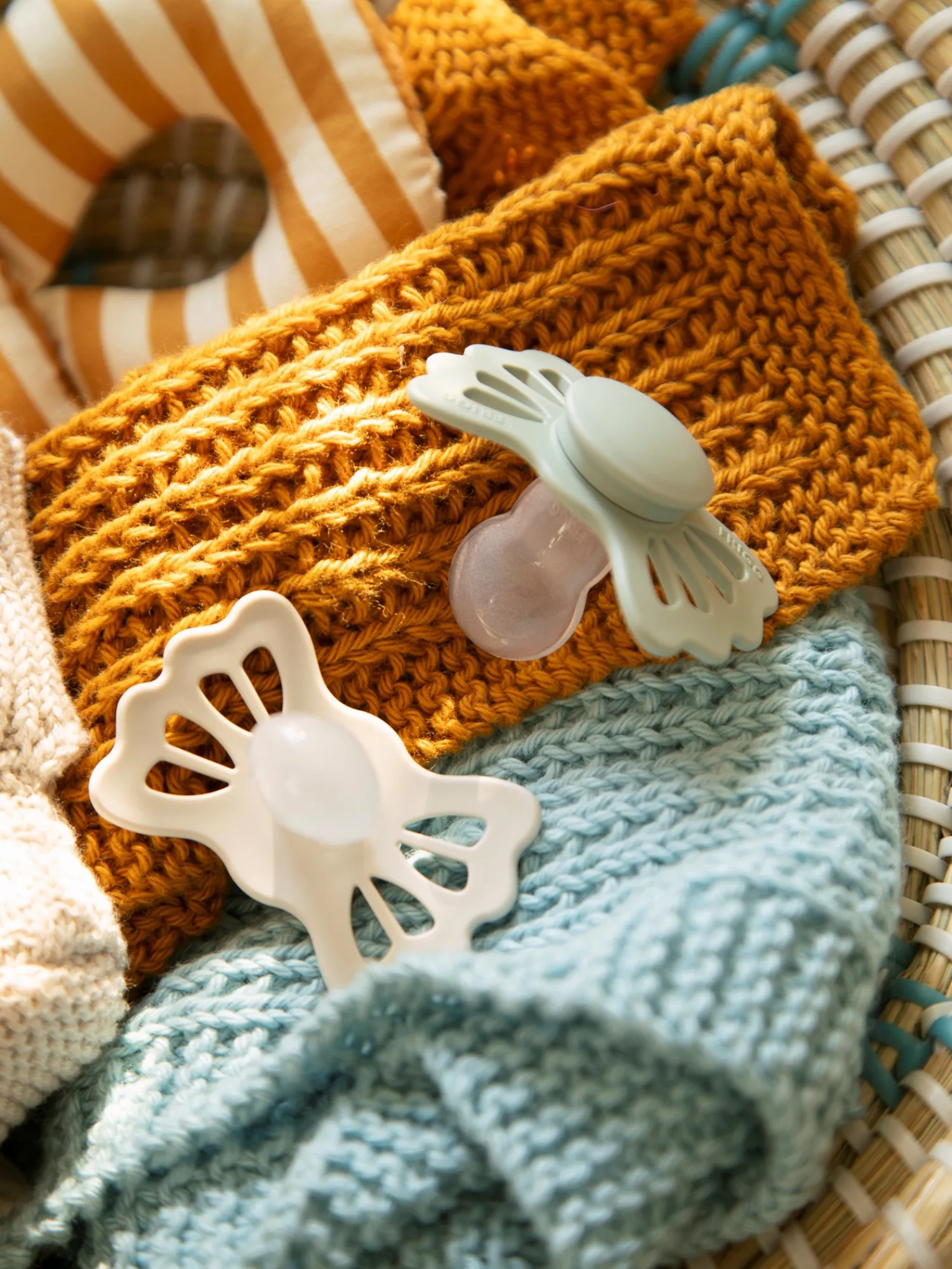 Symmetriske Smokker Av Silikon, 2-pakning, Størrelse 2 Bad Og Pleie