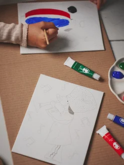 Trykt Lerret Lerreter