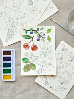 Clearance Vannfargesett Tilbehør Til Maling