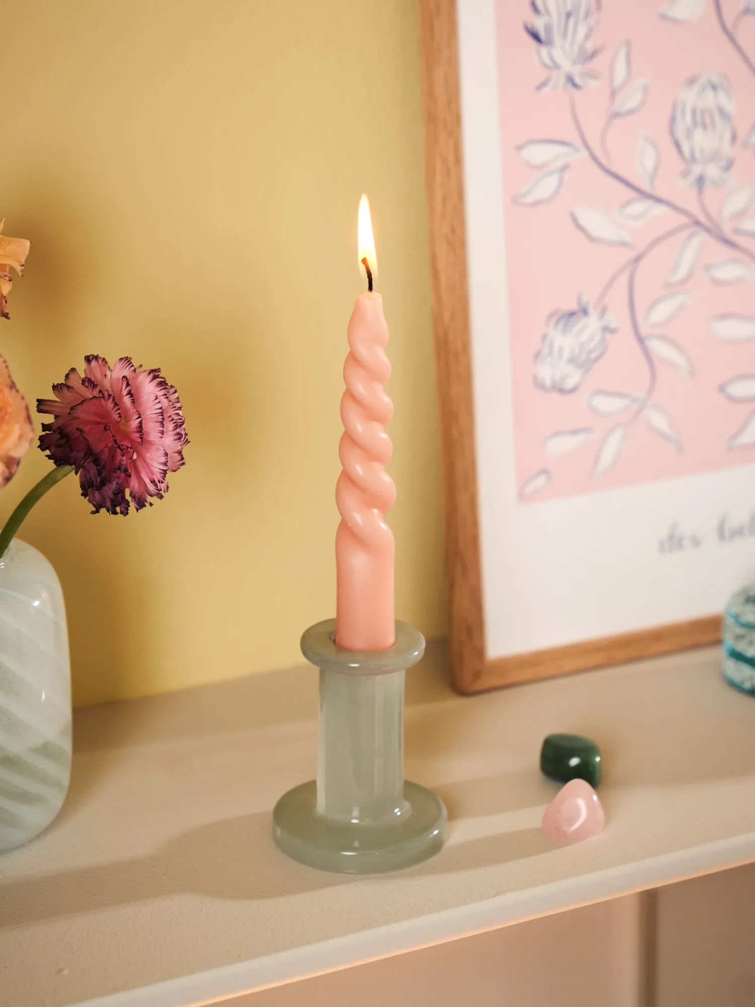 Discount Vridd Lys 14 Cm – 2 Stk Lys|Koniske Lys