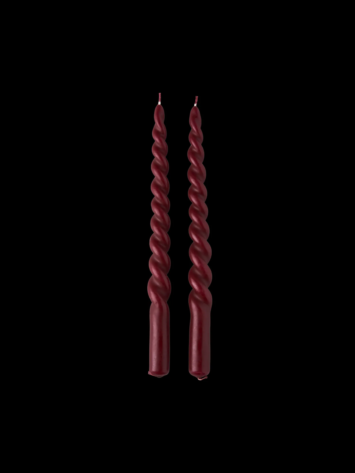 Vridde Stearinlys 28 Cm Julelys|Lys