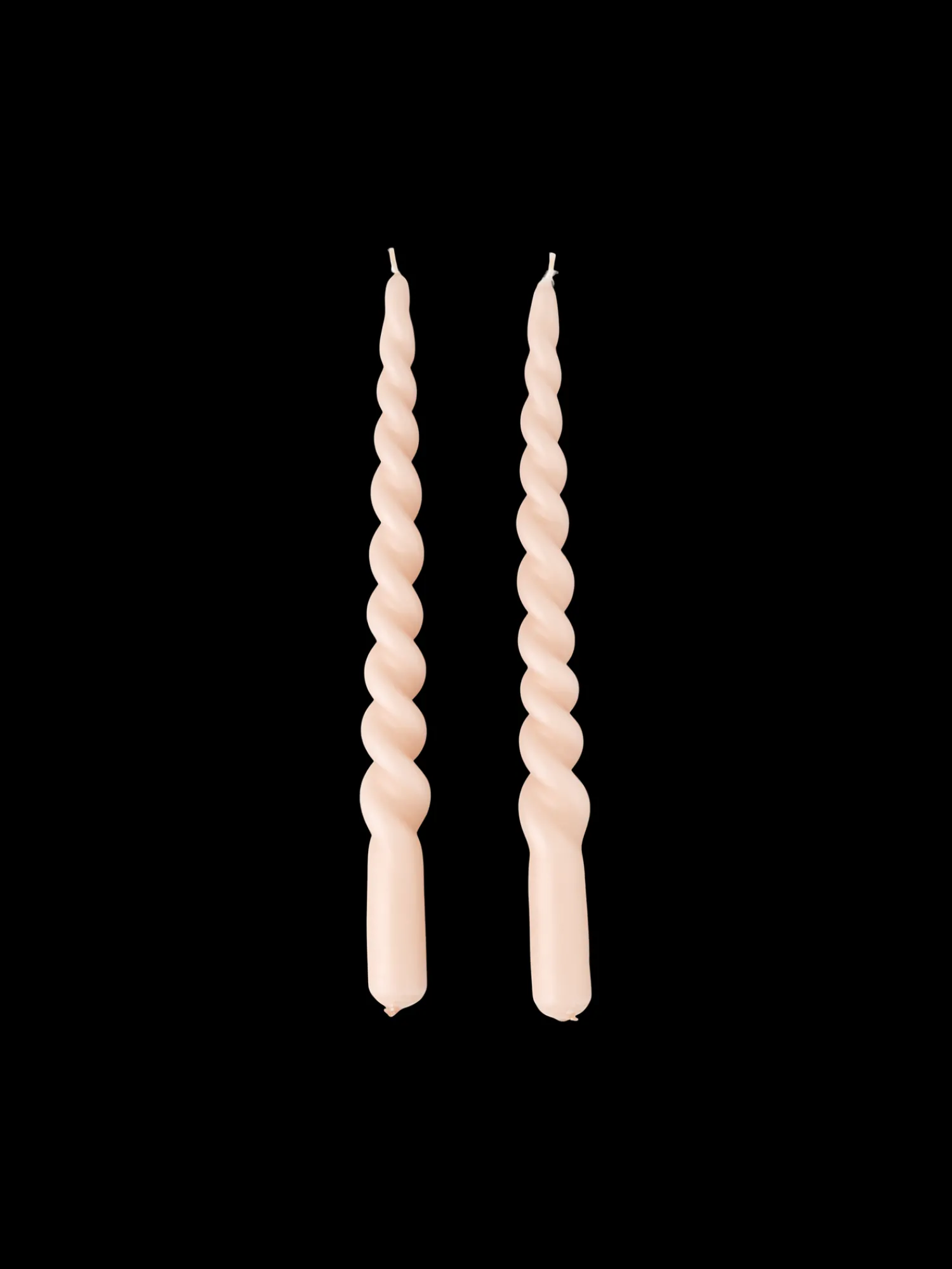 Outlet Vridde Stearinlys 28 Cm Lys|Koniske Lys